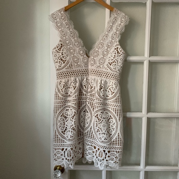 ML Monique Lhuillier x Anthropologie Lace Dress - Picture 3 of 5